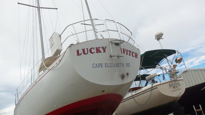 Lucky Witch Cape Elizabeth boat